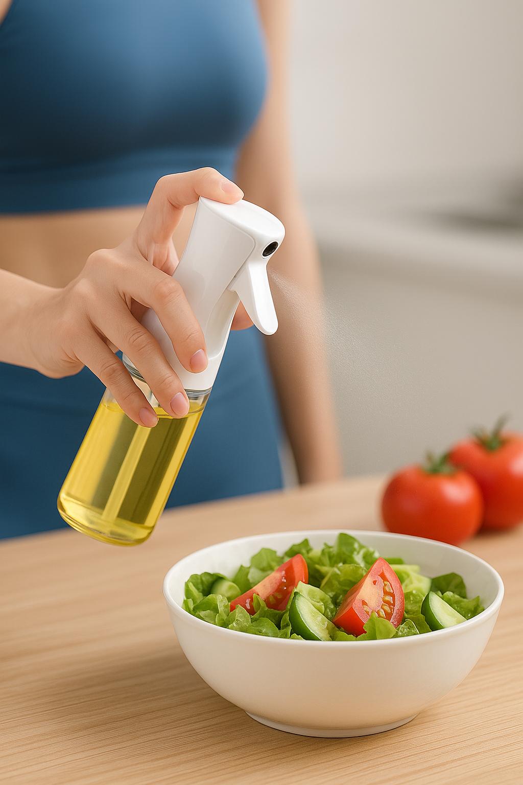 Oil Spray Bottle for Healthy Cooking — Precise Control, Less Oil, Better Flavor