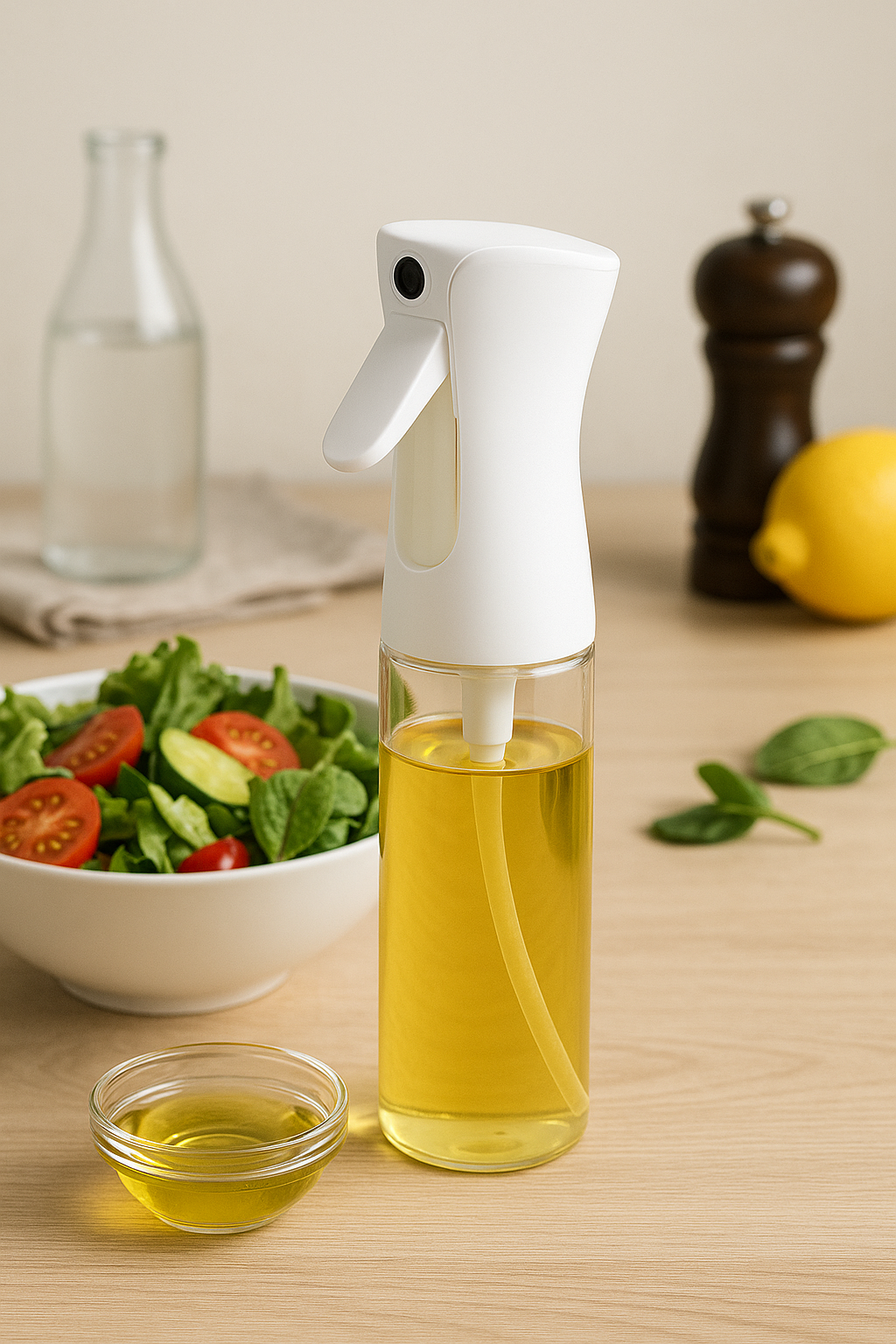 Oil Spray Bottle for Healthy Cooking — Precise Control, Less Oil, Better Flavor